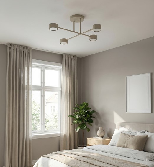 Lampa Sufitowa HALO 4 Beżowy