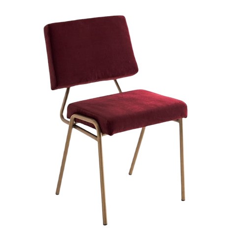 Krzesło SIMPLE Figa/Złoty