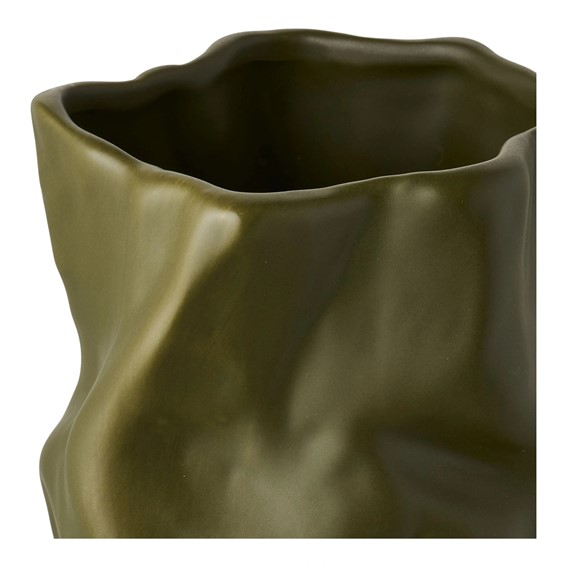 Wazon NATU 25,5cm Zielony