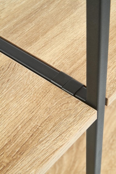 REG19 regał dąb sonoma / czarny