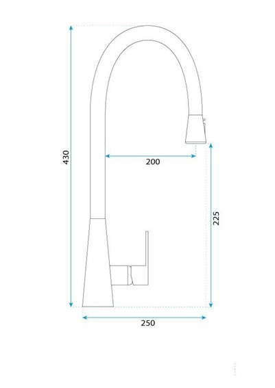 Bateria Kuchenna MILD Czarny/Różowe Złoto