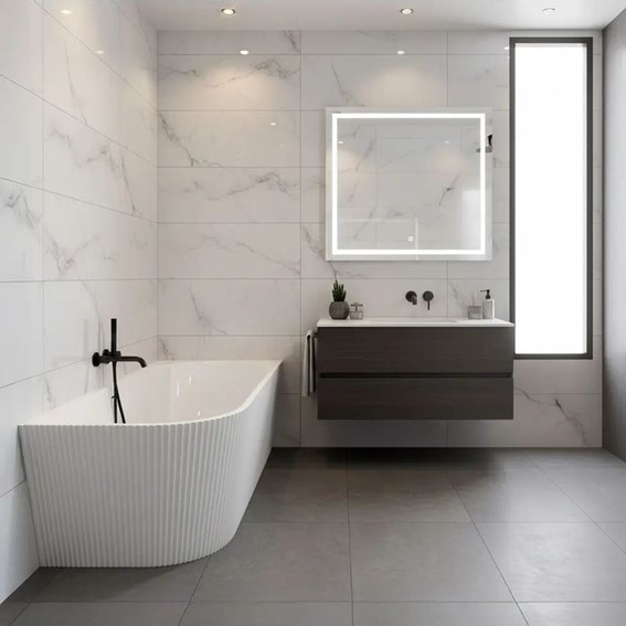 Wanna Narożna WENUS 170 P Biały