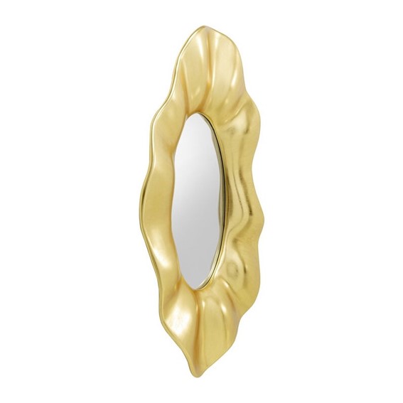 Lustro Ścienne RILEY 150x98 cm Złote