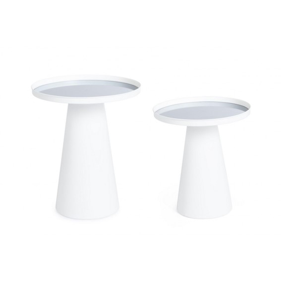 Zestaw Stolików Kawowych REFLEX Biały