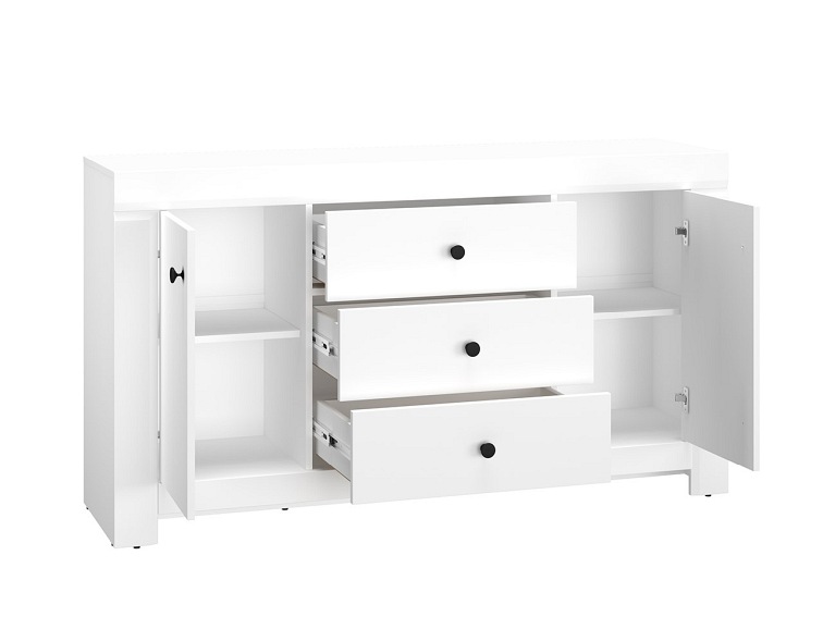 Komoda Lahti 09 42x153x85 Biały Alpejski