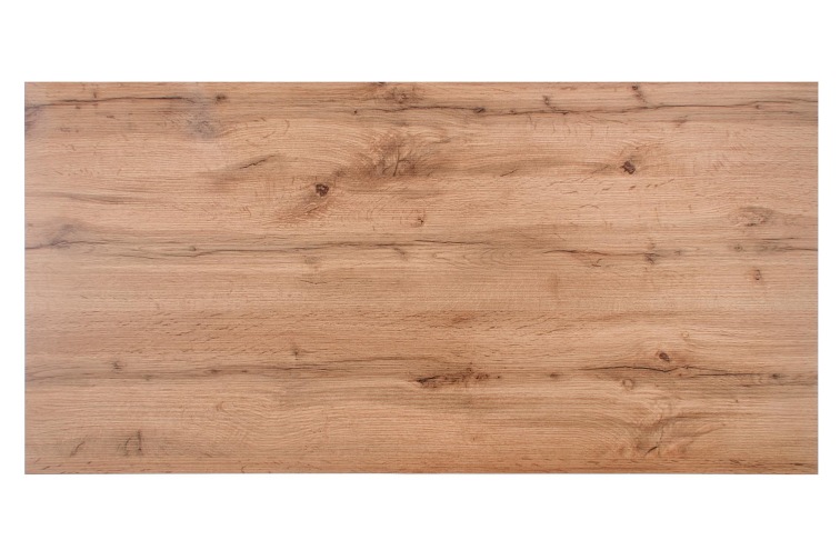 Ława Venom U 60x120x55 Dąb Wotan/Czarny