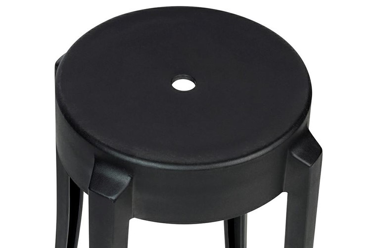 Stołek CALMAR 46cm Czarny