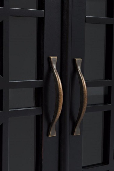 Komoda AV275-9 4D/2S Avola 49x178x82 Czarny