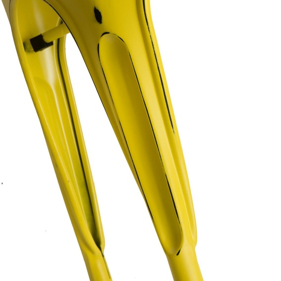 Krzesło PARIS ANTIQUE Żółty