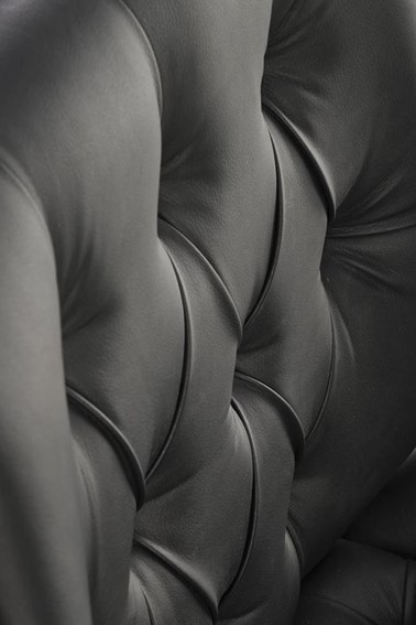 Fotel Gabinetowy GAVIN Czarny/Orzech