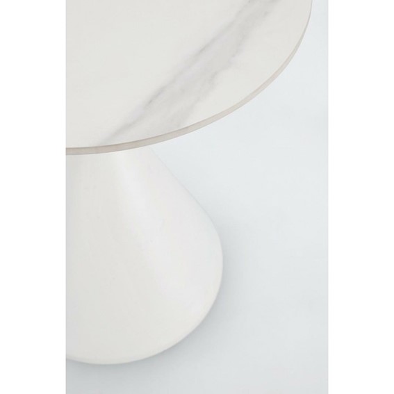 Stolik Kawowy JOONA fi50 Biały