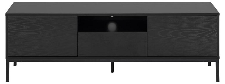 Szafka RTV Seaford 40x140x45 Czarny