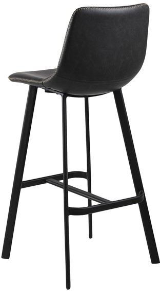 Stołek Barowy OREGON PU Czarny