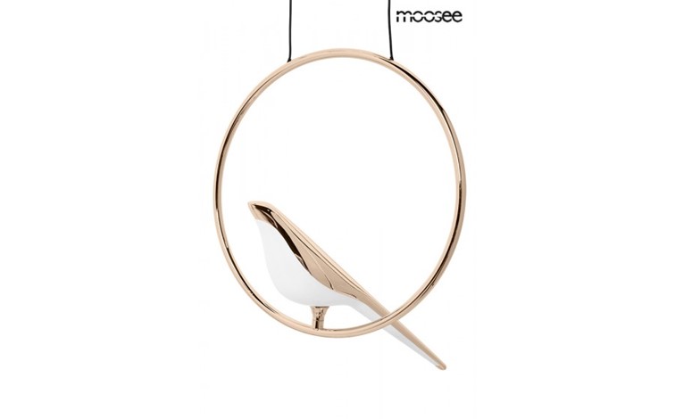 Lampa Wisząca BIRD Złoty/Biały