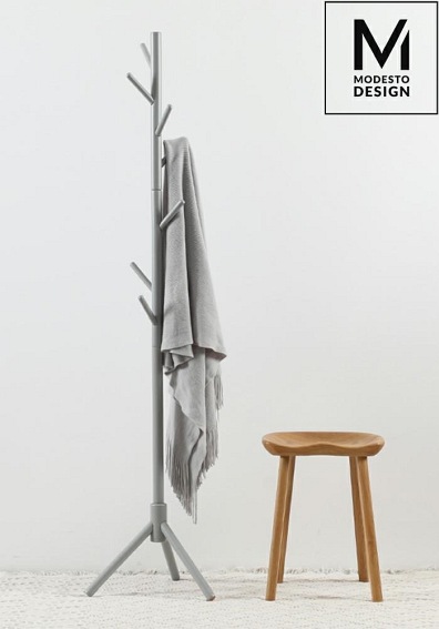 Wieszak stojący STICK 176cm Szary