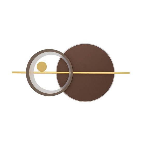 Lampa Ścienna MOONS Złoty