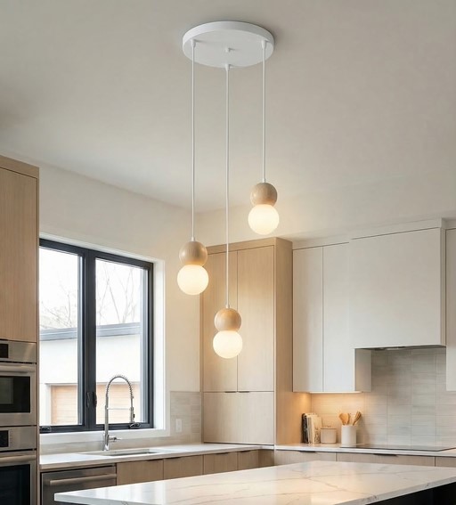 Lampa Wisząca LOOP 3 Biały