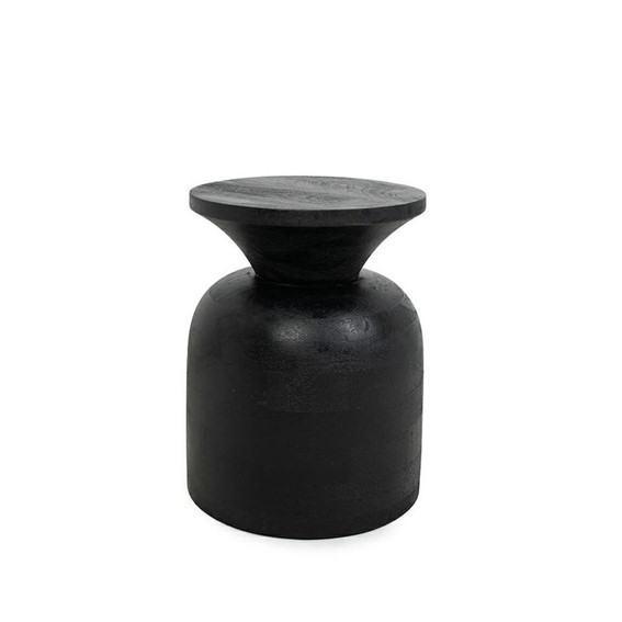 Stolik BISATO Fi35cm Czarny