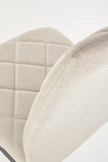 Krzesło K309 Chrom/Jasny Beżowy