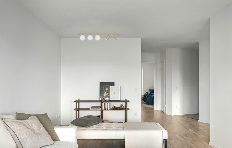 Lampa Sufitowa ASPA K-5831 Beż/Biały/Złoty