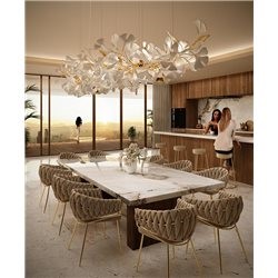 Lampa Wisząca FLORA 250 PP Złoty