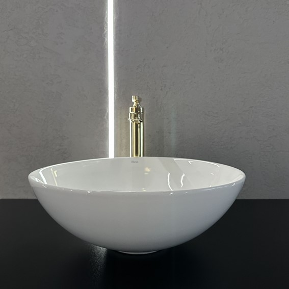 Umywalka Nablatowa ERICA Biały