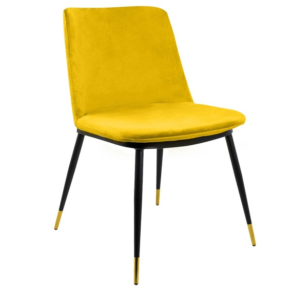 Krzesło Diego 58x50x82 Żółty
