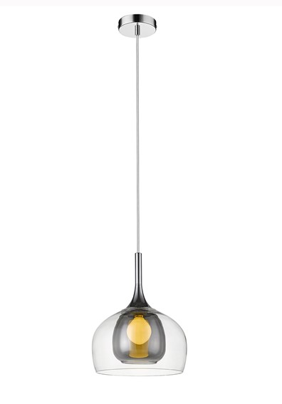 Lampa Wisząca ASTON 1L Chromowany
