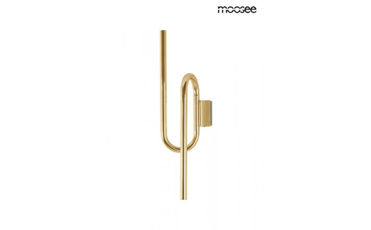 Lampa Ścienna MACAROON Złoty