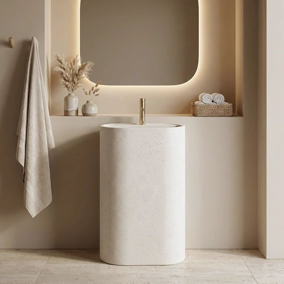 Umywalka Wolnostojąca SALENTO Beżowy