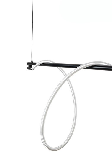 Lampa Wisząca SERPIENTE 120 Czarny