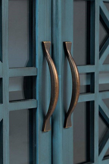 Komoda Avola AV175-32 38x82x82 Antique Blue