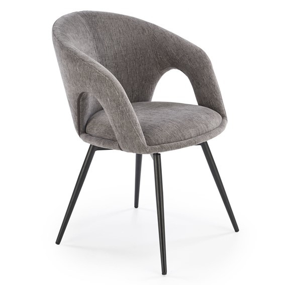 Krzesło K550 Popielaty/Czarny