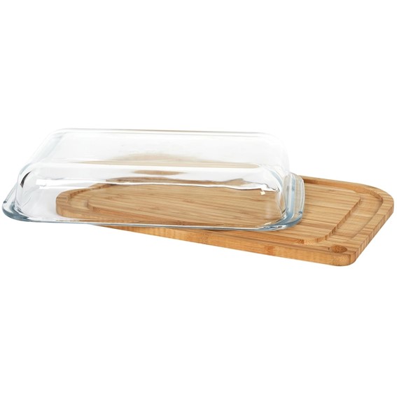 Pojemnik Bambusowy 28cm Clear