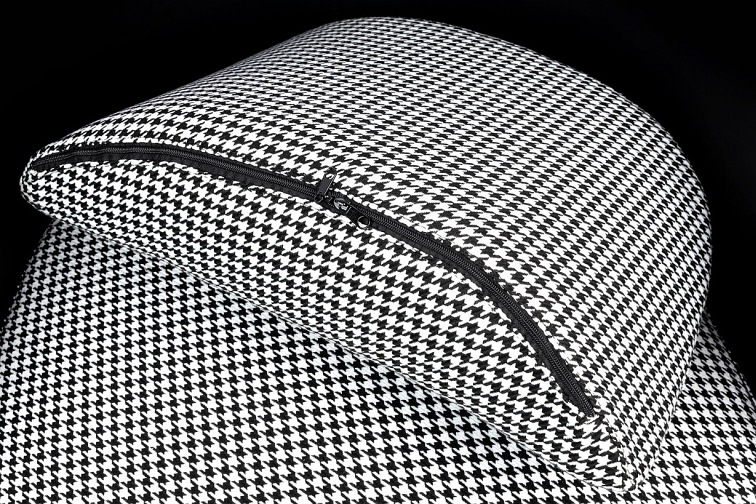 Fotel VENICE Czarny/Złoty