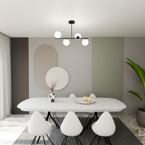 Lampa Sufitowa BIOR 4 Czarny