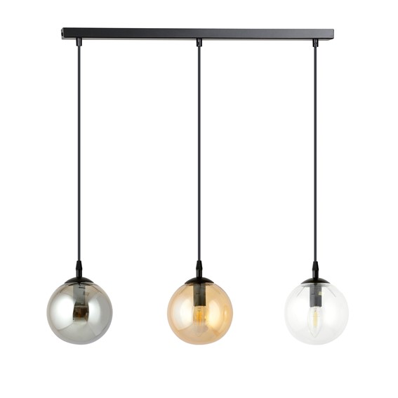 Lampa Wisząca COSMO 3 MIX Czarny