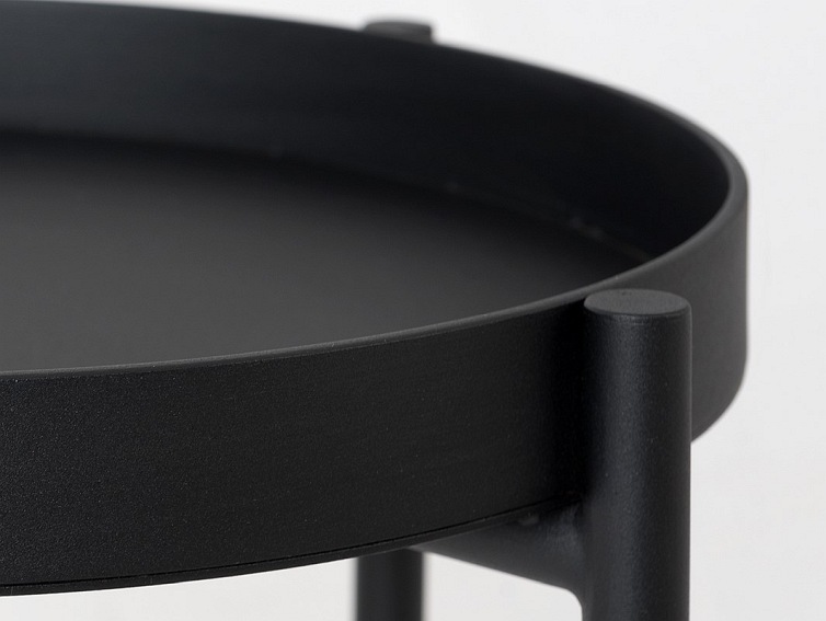 Stół Kawowy Hanna Metal 1-F 60x45 Czarny