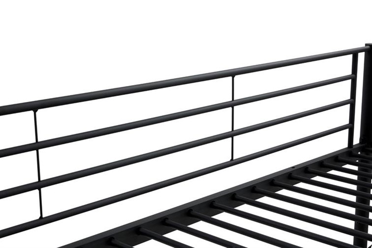 Łóżko Piętrowe BUNKY 90x200 Czarny