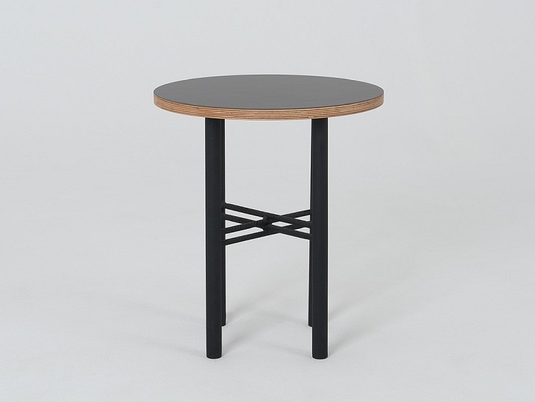 Stolik Kawowy PENTO 40 Czarny/Naturalny
