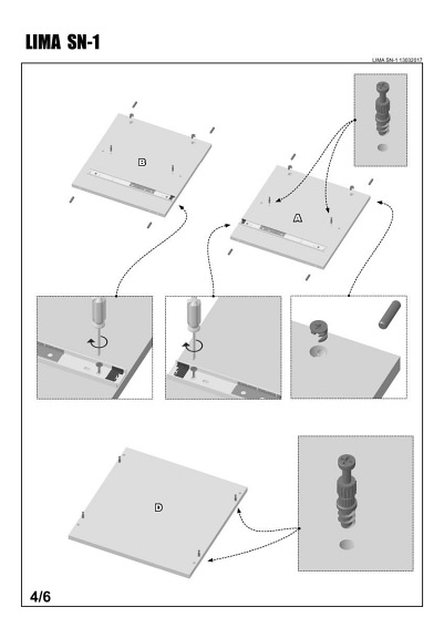 Szafka Nocna LIMA SN1 Dąb Sonoma