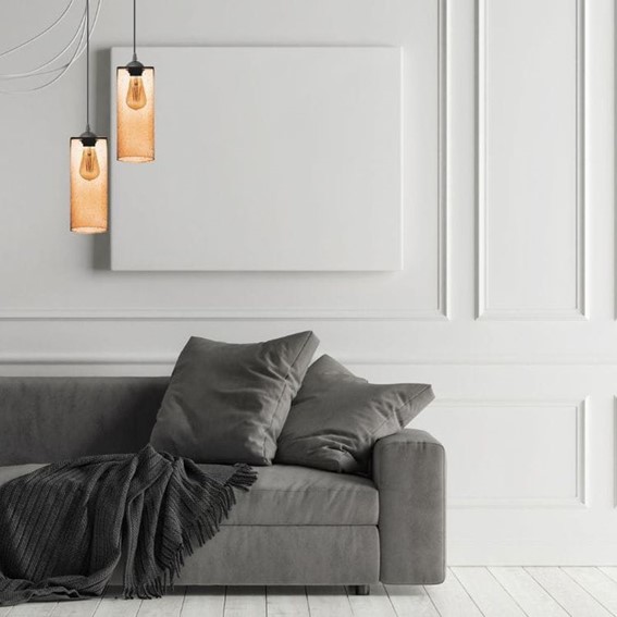 Lampa Wisząca VELISSA 1L Czarny