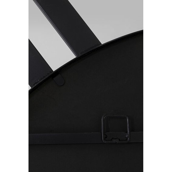 Lustro Ścienne TRIPLE CIRCLE 124x119cm Czarny