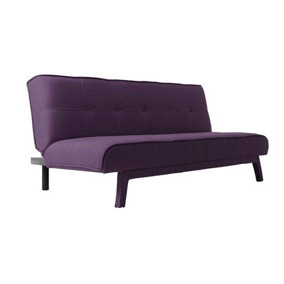 Sofa MODES Rozkładana Jagodowy