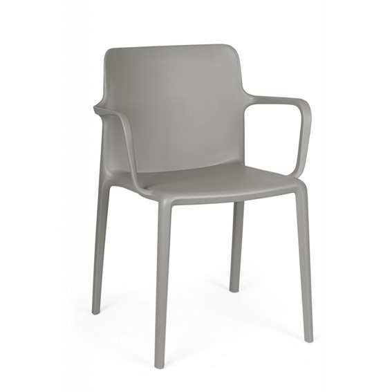 Krzesło Ogrodowe CHLORIS ARM Szary