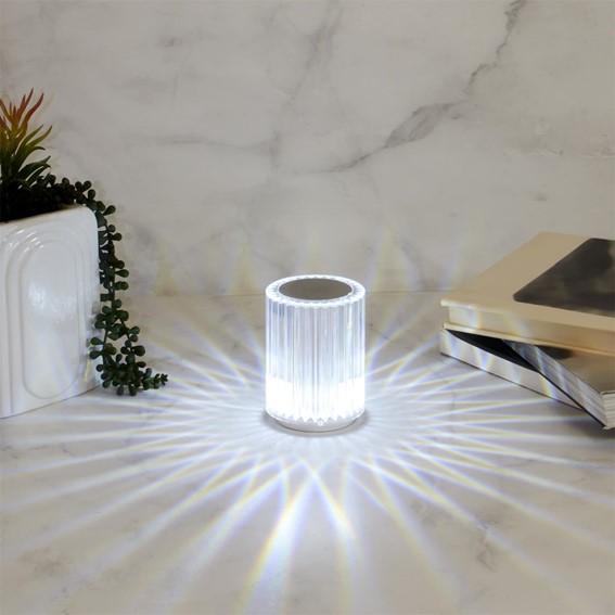 Lampka Cryształowa PIONOWA LED