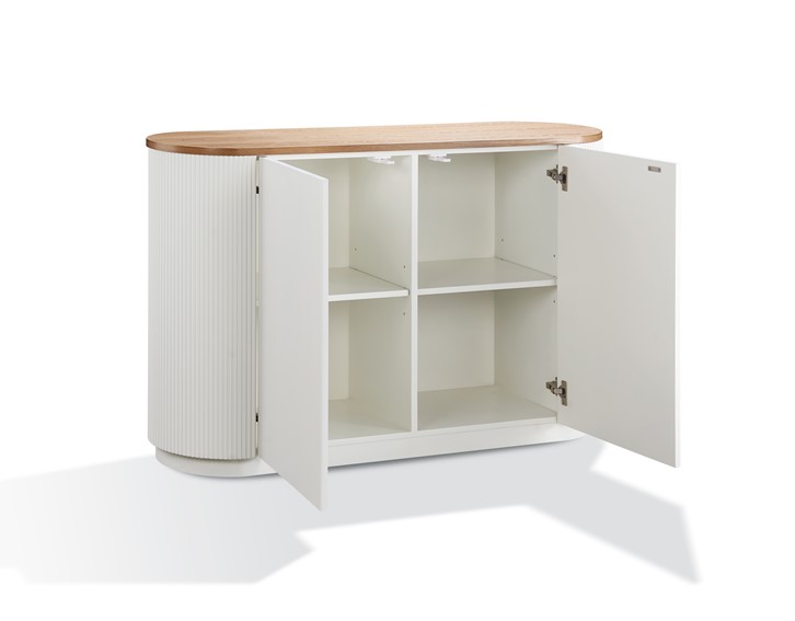 Komoda STILIG ST582 Biały/Brązowy