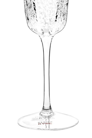 Komplet (4 szt.) Kieliszek do Szampana CASCATA 250ml Transparentny