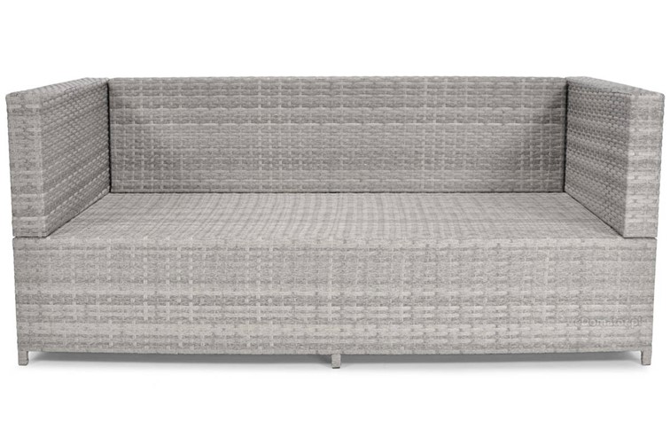 Sofa Ogrodowa MALAGA 2-Osobowa Szary