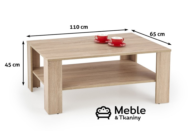 Ława KWADRO Dąb Sonoma